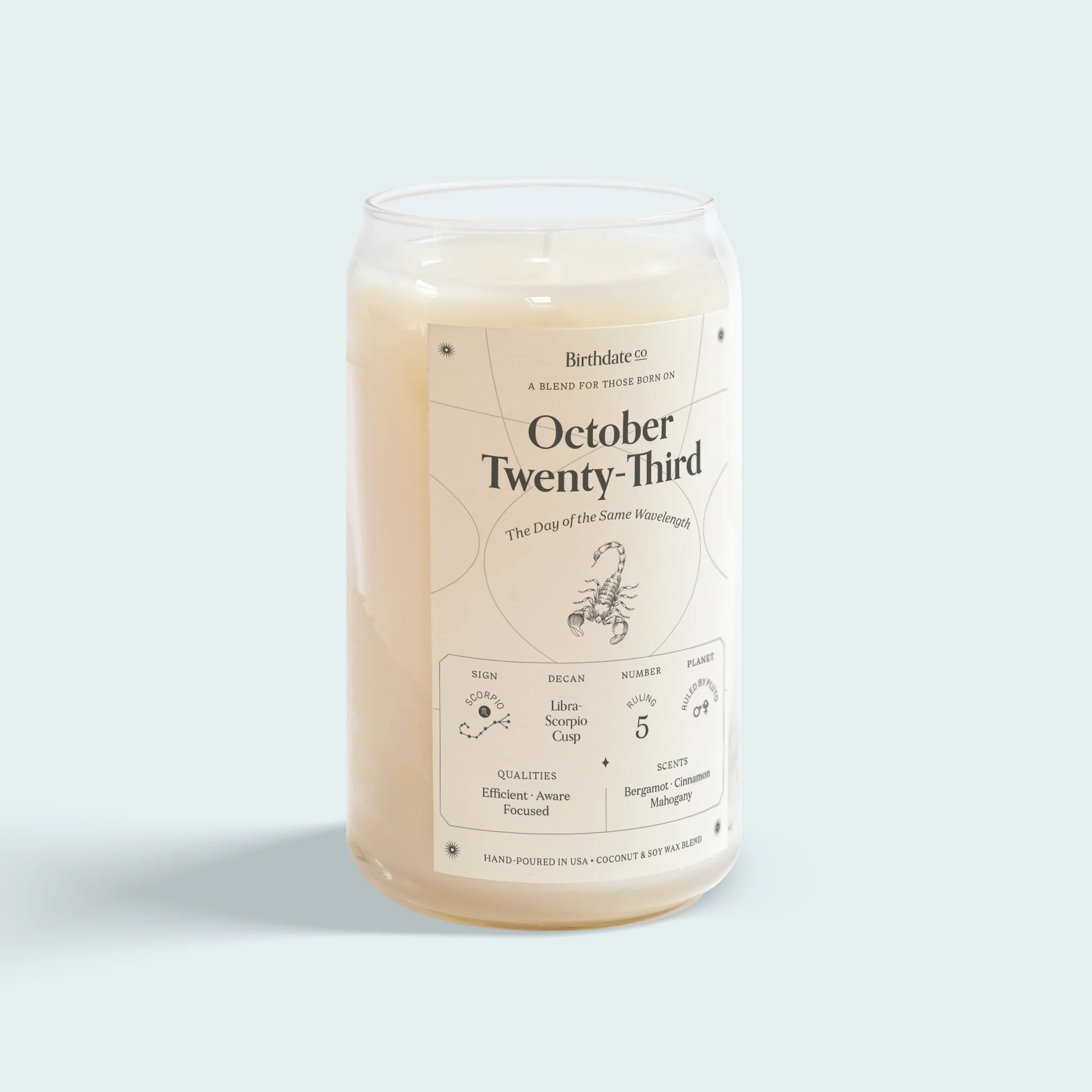 The October Twenty-Third Candle